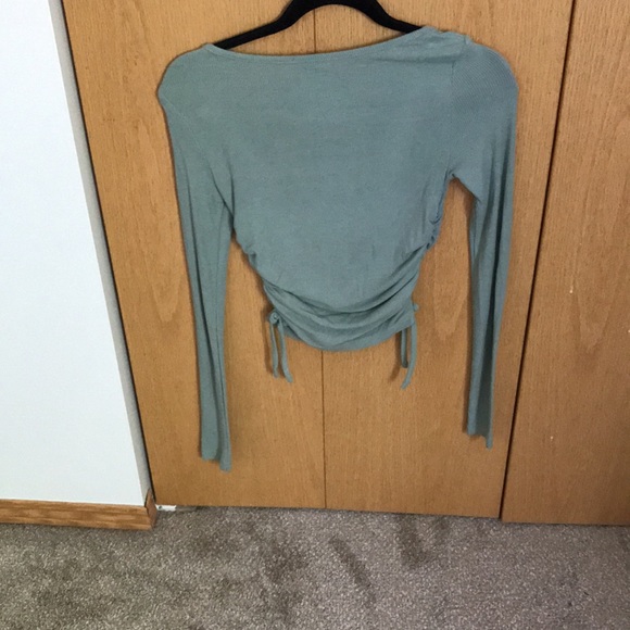SHEIN long sleeve green shirt - Picture 3 of 3